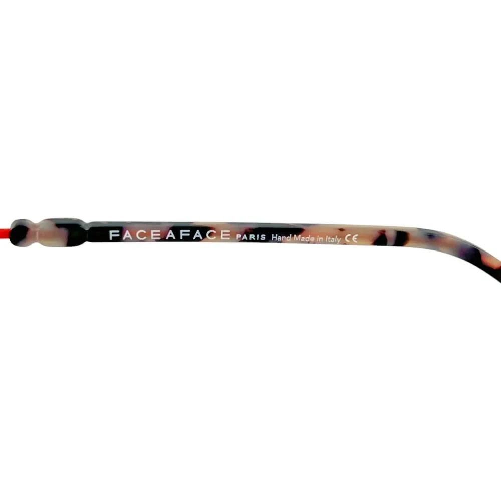 Face A Face Cilaos 1 Womens Metal Eyeglass Frame 9130 Violet Orange Fluor 47-20